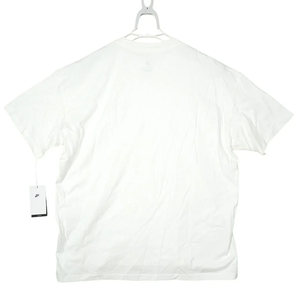 Nike Mens Loose Fit Dunk Low Sneaker Patch T-Shirt White FV3751-100 XL‎ NWT